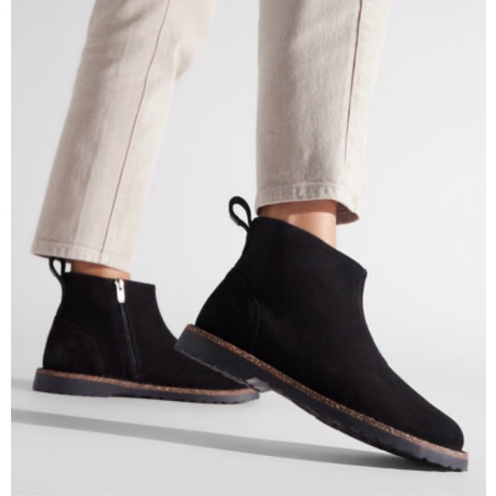 NEW Birkenstock Melrose Genuine Shearling Bootie
Black Size 37 / 6